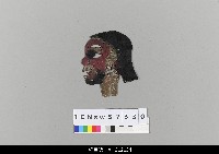 藏品(中國湖北皮影戲偶頭-雜)的圖片